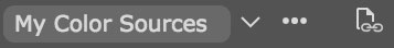 Groups of color reference assets Groups of color reference assets